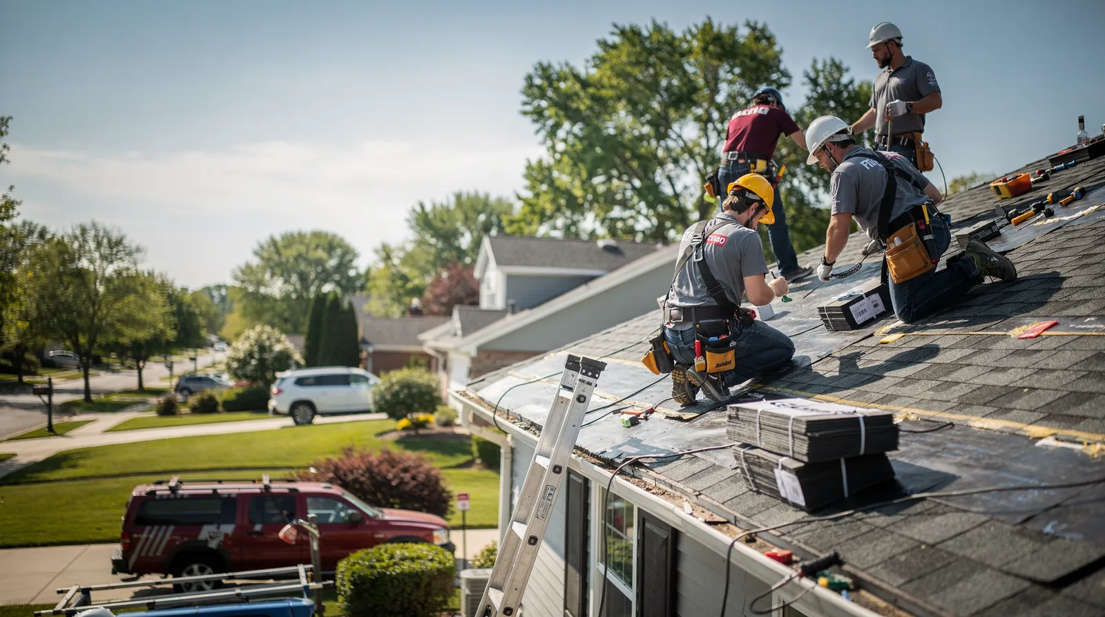 Roof Repair in Albion, IL around you